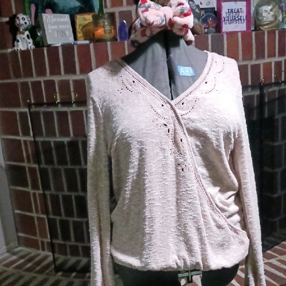 Maurices Tan Knit Sweater